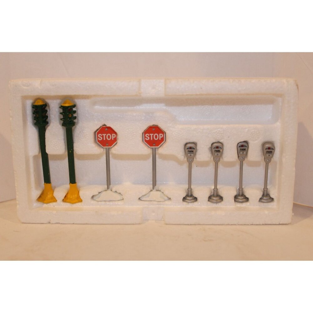 Dept 56 Christmas in the City - Utilities, set of 8